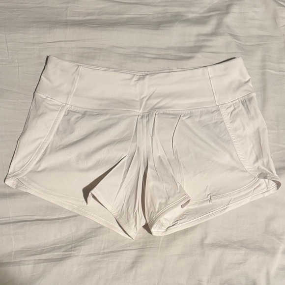 lululemon athletica Pants - Women's Lululemon White Athletic Shorts